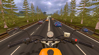 Highway Bike Traffic Rider - Screenshot 3