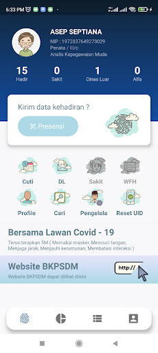 Presensi ASN Kab.Cirebon Screen 3