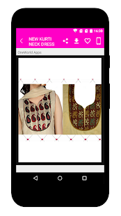 New Kurti Neck Dress Design Screenshot