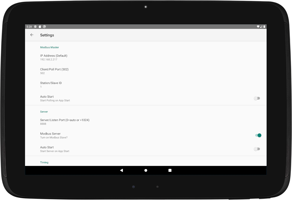 #10. Modbus Monitor Advanced (Android) Av: Quantum Bit Solutions