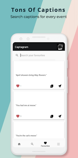 Captions for Instagram Screen 3