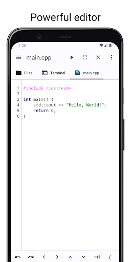 Screenshot of CxStudio - C/C++ IDE