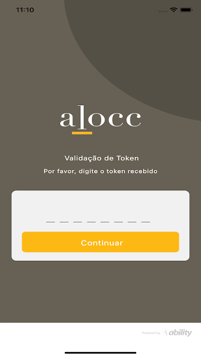 Android application Alocc Parceiros screenshort