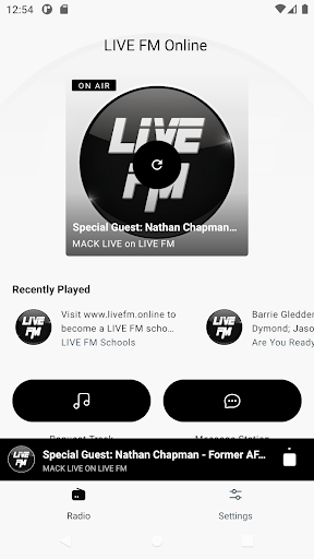 Android application LIVE FM Online screenshort