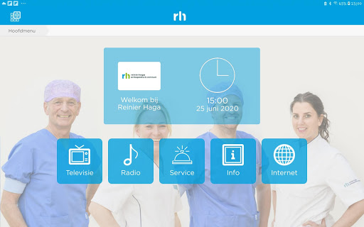 Android application cOntaCt RHOC screenshort