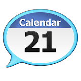 Talking Calendar Reminder Alarm app. icon