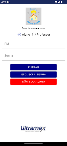 Android application Escola Carinha de Anjo screenshort