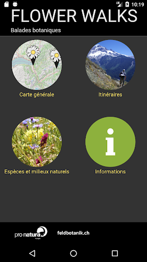 Aperçu de l'application