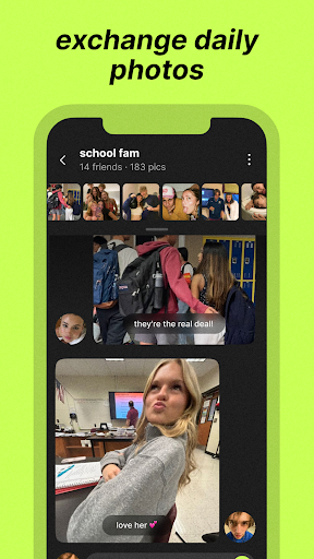 Yope: Friends groups Screen 2