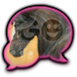 GO SMS - Wild Horses icon