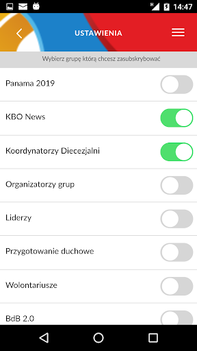 ŚDM News Screen 2