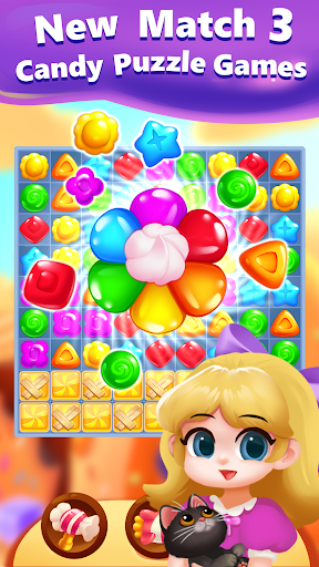 Candy Sweet Bee Puzzle Game 1.0.18 screenshots 2