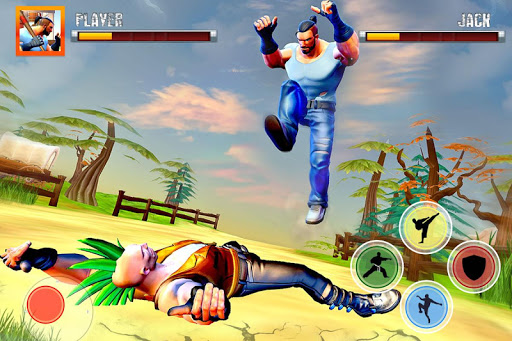 Android application Street Kung Fu Fighting Games screenshort