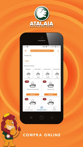 Android application Supermercado Atalaia screenshort