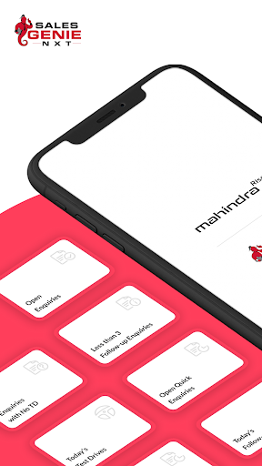 Android application Mahindra Sales Genie Nxt screenshort