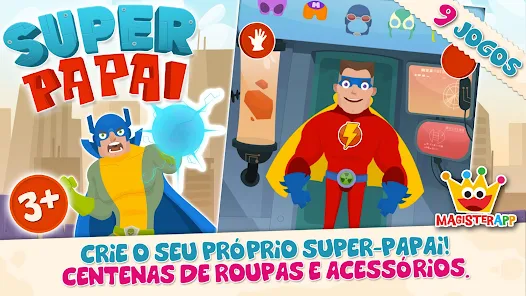 Super Papai Jogo para Crianças – Apps no Google Play
