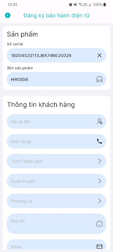 Hisense Service Screen 2