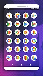 Rounded Color Icon Pack