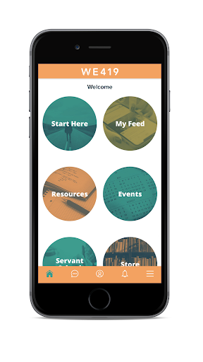 Android application WE 419 screenshort