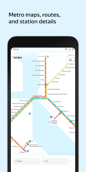 Yandex Metro 3.6.9 APK + Mod (Unlocked) for Android