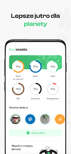 Android application Less Waste screenshort