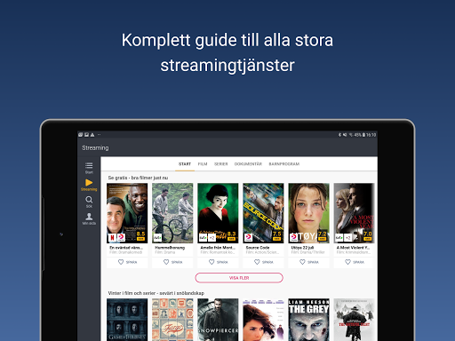tv.nu - din guide till streaming & TV screenshots 7