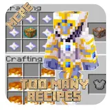 TooManyRecipes MCPE Mod icon