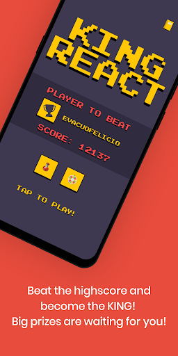 Android application KingReact screenshort