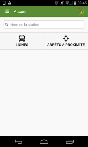 Android application Tice screenshort