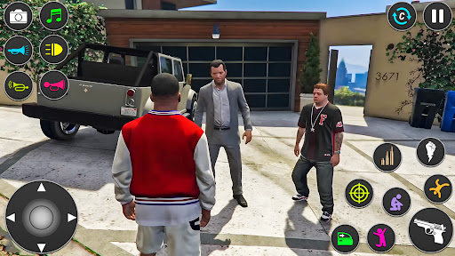 Open World City Mafia Car Game screenshot 8