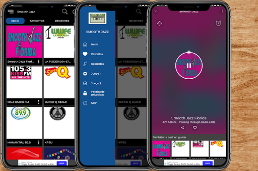 Android application Smooth Jazz Florida Station screenshort