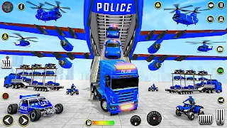Police Car Transport Games 3D - Screenshot 2