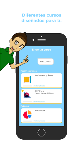 Android application Mates con Daniel screenshort