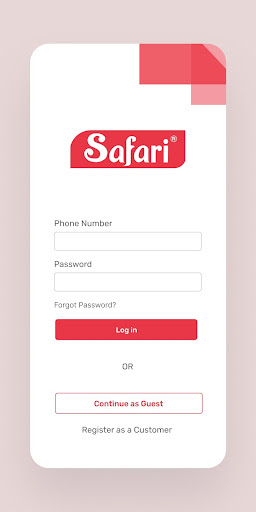 Android application Safari - Fashion Shopping screenshort