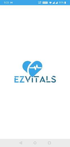 Android application ezVitals screenshort