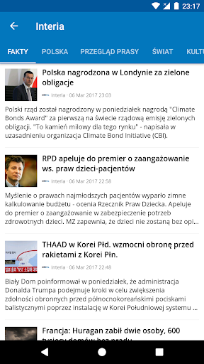 Poland News (Aktualności) Screen 2