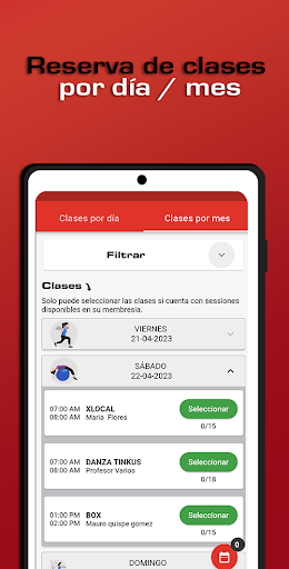 APPSFIT Screen 3