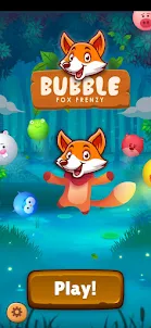 Bubble Fox Frenzy: Pop Puzzle