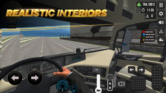 トラックシミュレーター 2021年の新しい3Dリアルゲーム