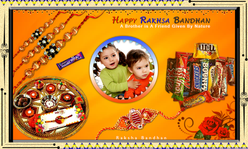 Android application Raksha Bandhan Photo Frames screenshort