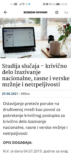 Bezbedni Novinari Screen 2