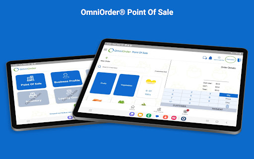 Android application OmniOrder Seller screenshort