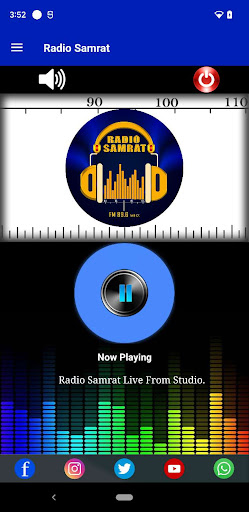 Android application Radio Samrat screenshort