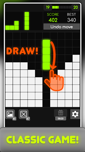 Android application 4 Block Puzzle screenshort