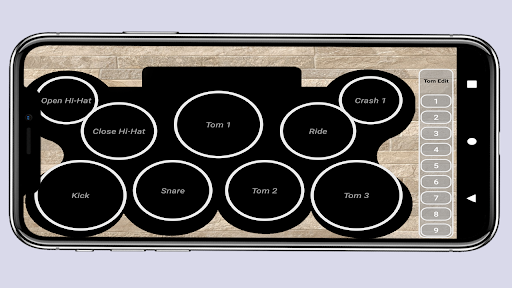 Android application Batería Electrónica Digital screenshort