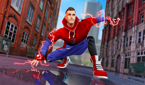 Spider Super Rope Hero Fighter  screenshots 2
