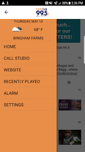 FaithTalk 99.5 Screen 2