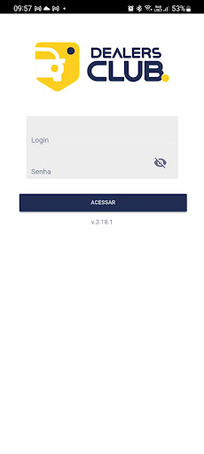 Android application DEALER CLUB screenshort