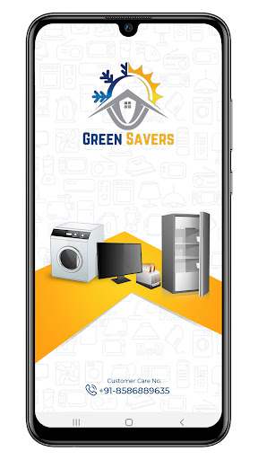 Android application Green Savers screenshort