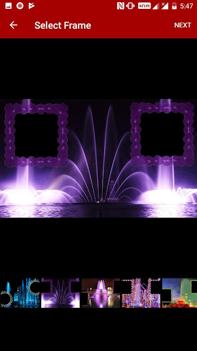 WaterFountain Dual Photo Frame Screen 2